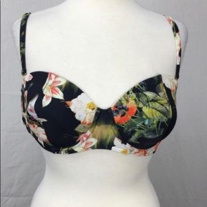 Beautiful floral padded Bra LIKE NEW